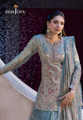 Festive Opulence By Asim Jofa Unstitched 3 Piece Formals Suit-AJFO-14