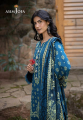 Asim Jofa Designers Limited Edition Ajuwd-50 Printed Stitched 3 Pcs