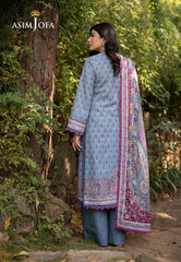 Asim Jofa Designers Limited Edition Ajuwd-45 Printed Stitched 3 Pcs