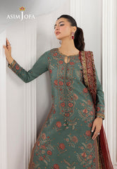 Izel By Asim Jofa Unstitched Formals Suit-AJIZL-07