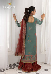 Izel By Asim Jofa Unstitched Formals Suit-AJIZL-07