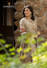 Asim Jofa Designers Limited Edition Ajuwd-44 Printed Khaddar 3 Pcs