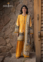 Asim Jofa Designers Limited Edition Ajuwd-38 Printed Stitched 3 Pcs