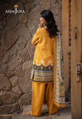 Asim Jofa Designers Limited Edition Ajuwd-38 Printed Stitched 3 Pcs