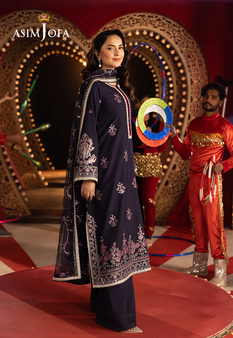 Festive Opulence By Asim Jofa Unstitched 3 Piece Formals Collection'2025-AJFO-04