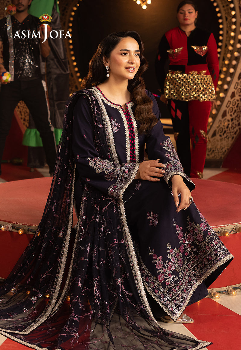 Festive Opulence By Asim Jofa Unstitched 3 Piece Formals Collection'2025-AJFO-04