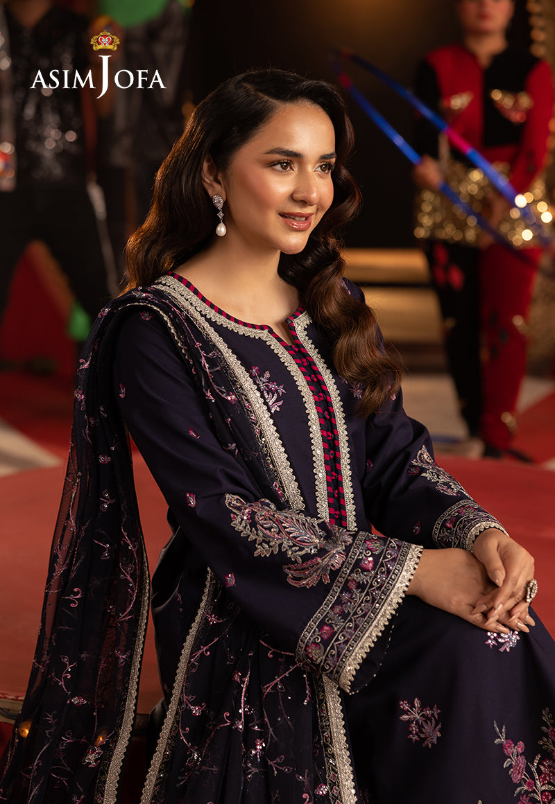 Festive Opulence By Asim Jofa Unstitched 3 Piece Formals Collection'2025-AJFO-04