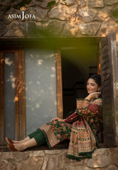 Asim Jofa Winter Collection Ajuw-31 Printed Khaddar 3 Pcs