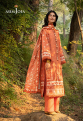 Asim Jofa Designers Limited Edition Ajuwd-39 Printed Stitched 3 Pcs