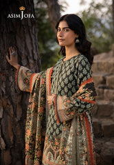 Asim Jofa Designers Limited Edition Ajuwd-43 Printed Stitched 3 Pcs
