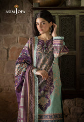 Asim Jofa Winter Collection Ajuw-57 Printed Khaddar 3 Pcs