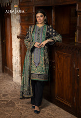 Asim Jofa Designers Limited Edition Ajuwd-62 Printed Stitched 3 Pcs