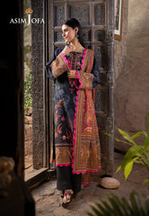 Asim Jofa Designers Limited Edition Ajuwd-60 Printed Khaddar 3 Pcs