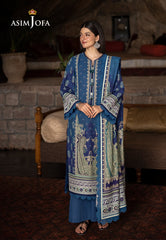 Asim Jofa Designers Limited Edition Ajuwd-46 Printed Stitched 3 Pcs