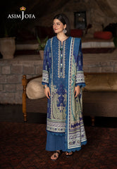 Asim Jofa Designers Limited Edition Ajuwd-46 Printed Stitched 3 Pcs