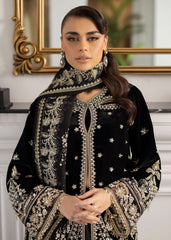 La More Unstitched 3 Piece Festive Formals Collection'2024-Midnight Lush