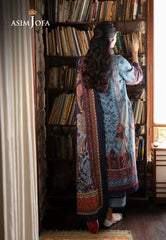 Asim Jofa Winter Collection Ajuw-01 Embroidered Khaddar 3 Pcs