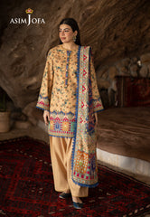 Asim Jofa Designers Limited Edition Ajuwd-48 Printed Stitched 3 Pcs