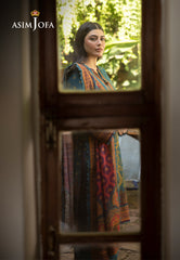 Asim Jofa Designers Limited Edition Ajuwd-52 Printed Stitched 3 Pcs