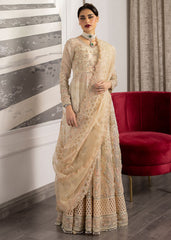 La More Unstitched 3 Piece Festive Formals Collection'2024-Golden Whisper