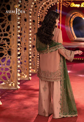 Asim Jofa LUXURY FESTIVE DROP 2 Ajlf-12 Embroidered Chiffon 3 Pcs