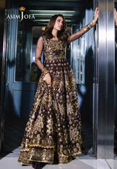 Asim Jofa Festive 25 Ajff-07 Embroidered Net 3 Pcs