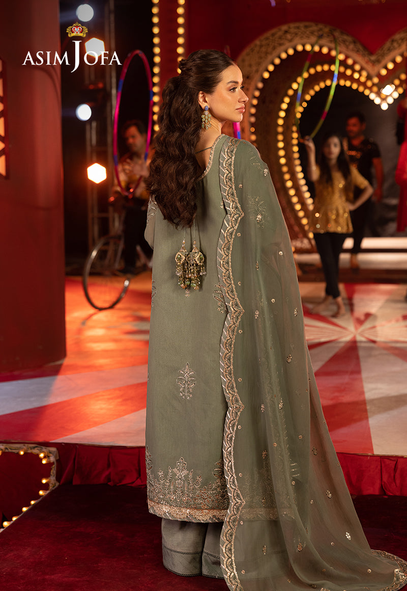 Festive Opulence By Asim Jofa Unstitched 3 Piece Formals Collection'2025-AJFO-03