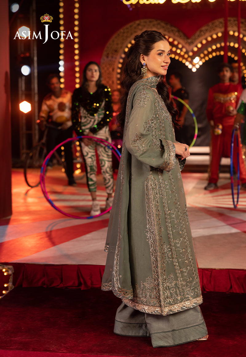 Festive Opulence By Asim Jofa Unstitched 3 Piece Formals Collection'2025-AJFO-03