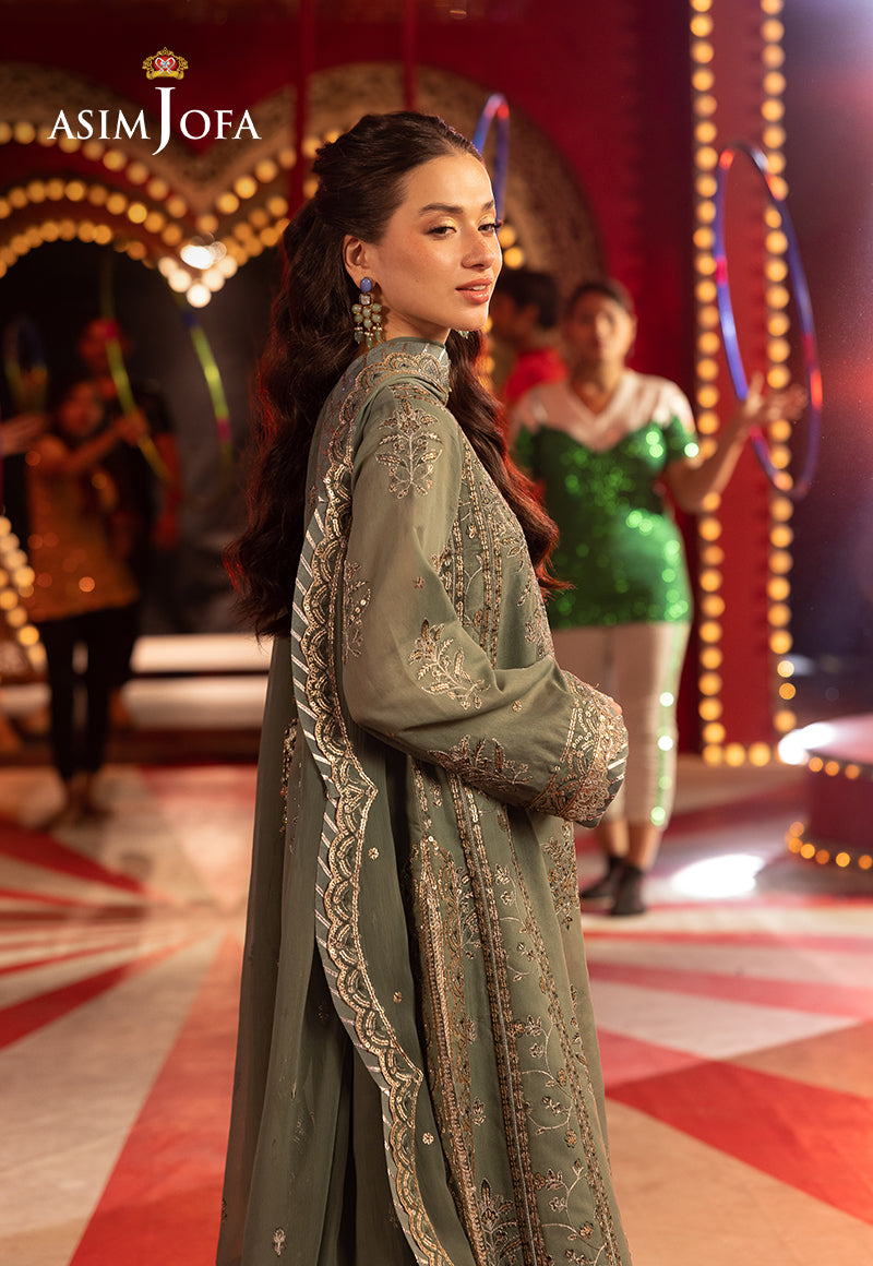 Festive Opulence By Asim Jofa Unstitched 3 Piece Formals Collection'2025-AJFO-03