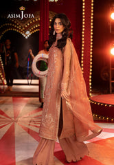 Asim Jofa Unstitched 3 Piece Luxury Festive Rejoice AJLFF-16 Embroidered Chiffon 3 Pcs