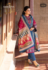 Asim Jofa Winter Collection Ajuw-53 Printed Khaddar 3 Pcs