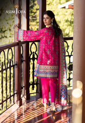 Asim Jofa Winter Collection Ajuw-55 Printed Khaddar 3 Pcs