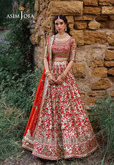 Asim Jofa Designers Limited Edition Ajkbd-11 Embroidered Stitched 3 Pcs