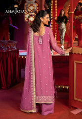 Asim Jofa Unstitched 3 Piece Luxury Festive Rejoice AJLFF-07 Embroidered Chiffon 3 Pcs