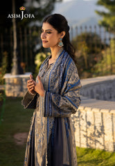 Asim Jofa Designers Limited Edition Ajuwd-61 Printed Viscose 3 Pcs