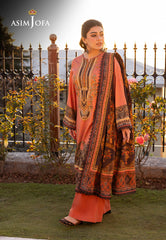Asim Jofa Designers Limited Edition Ajuwd-65 Printed Stitched 3 Pcs