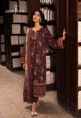 Asim Jofa Designers Limited Edition Pret Ajubj-44 Printed Lawn Stitched 3 Pc