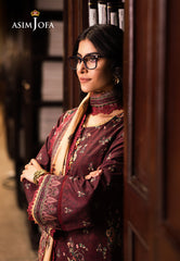 Asim Jofa Designers Limited Edition Pret Ajubj-44 Printed Lawn Stitched 3 Pc