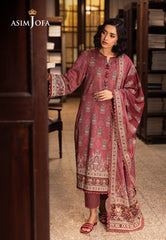 Asim Jofa Designers Limited Edition Pret Ajubj-43 Printed Lawn Stitched 3 Pc