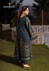 Asim Jofa Winter Collection Ajuw-20 Embroidered Viscose 3 Pcs