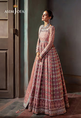 Asim Jofa Designers Limited Edition Ajkbd-03 Embroidered Net Stitched 3 Pcs