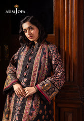 Asim Jofa Prints Unstitched Drop 2 Ajubj-45 Printed Lawn 3 Pc