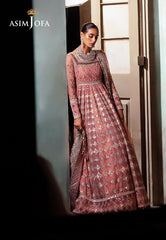 Asim Jofa Designers Limited Edition Ajkbd-03 Embroidered Net Stitched 3 Pcs