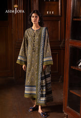 Asim Jofa Designers Limited Edition Pret Ajubj-37 Printed Lawn Stitched 3 Pcs