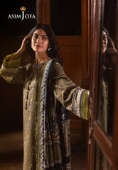 Asim Jofa Prints Unstitched Drop 1 Ajubj-37 Printed Lawn 3 Pcs