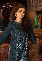 Festive Opulence By Asim Jofa Unstitched 3 Piece Formals Suit-AJFO-10