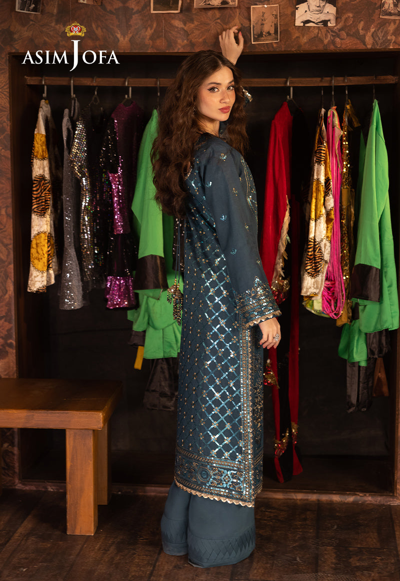 Festive Opulence By Asim Jofa Unstitched 3 Piece Formals Collection'2025-AJFO-10