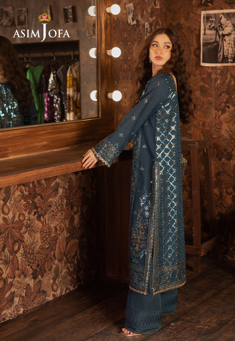 Festive Opulence By Asim Jofa Unstitched 3 Piece Formals Collection'2025-AJFO-10