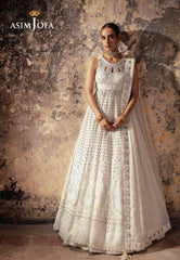 Asim Jofa Designers Limited Edition Ajkbd-06 Embroidered Chiffon Stitched 3 Pcs
