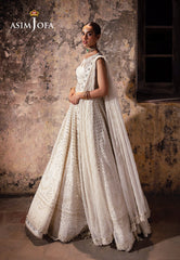 Asim Jofa Designers Limited Edition Ajkbd-06 Embroidered Chiffon Stitched 3 Pcs
